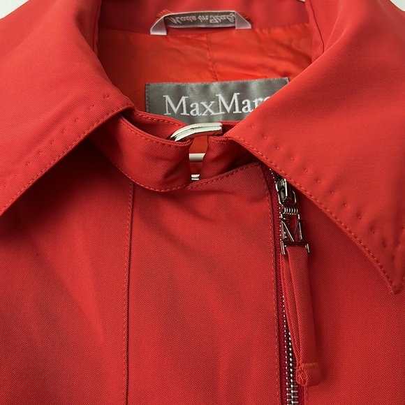 MaxMara Red Jacket Size 8 US - Picture 7 of 12